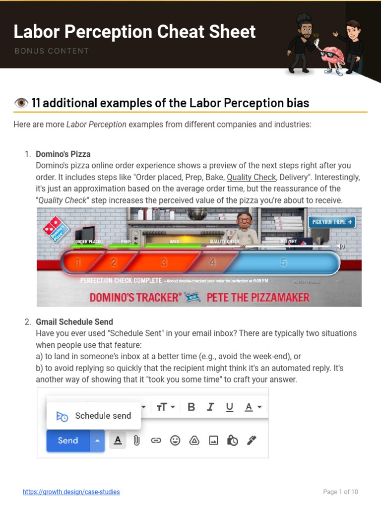 Labor Perception Bias Examples Guide | PDF | Bias | Illusion