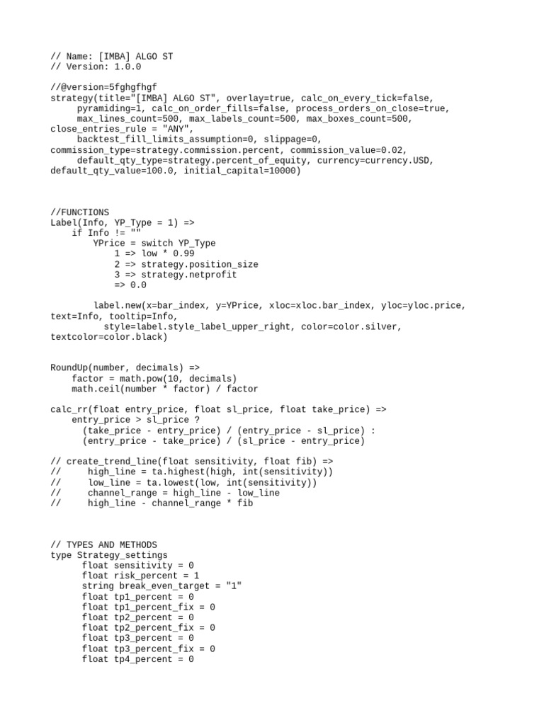 Imba Strategy Complite | PDF | Computer Programming | Software Engineering