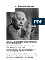 Albert Einstein Frases