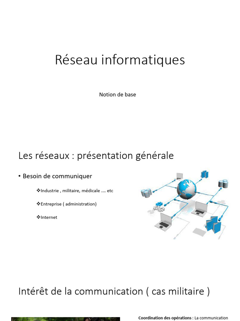 Introduction aux réseaux informatiques | PDF | Commutateur réseau ...