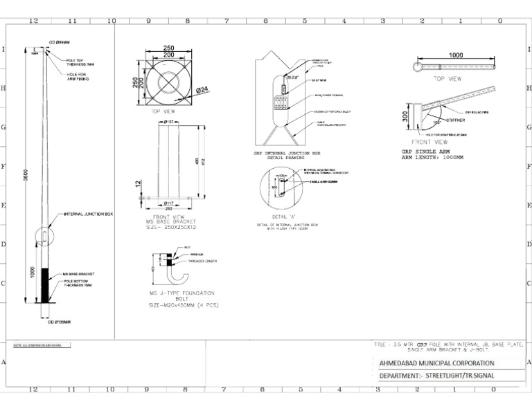 3.5 MTR GRP POLE | PDF