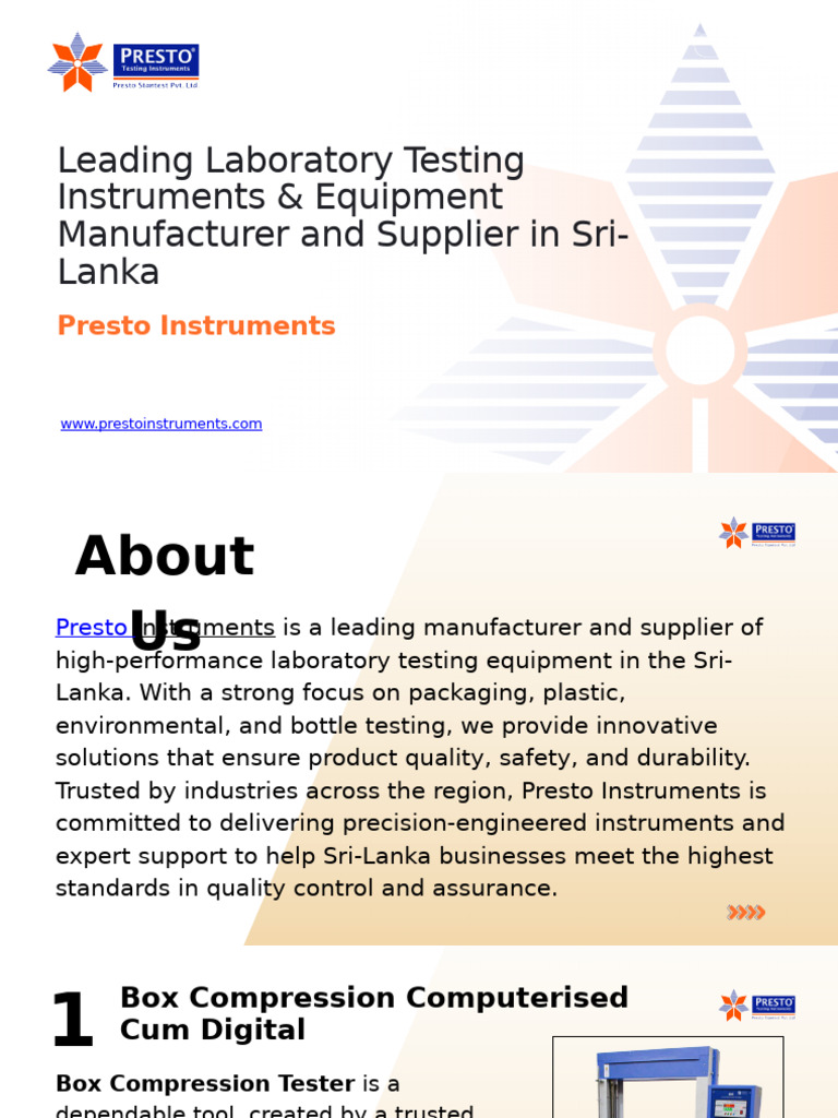 Leading Laboratory Testing Instruments & Equipment Manufacturer and ...