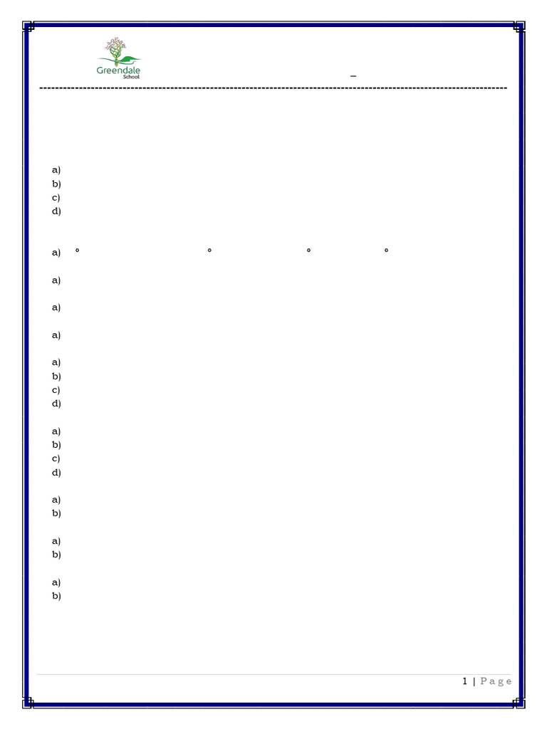 Class 10 Reflection and Refraction Worksheet | PDF | Mirror | Applied ...