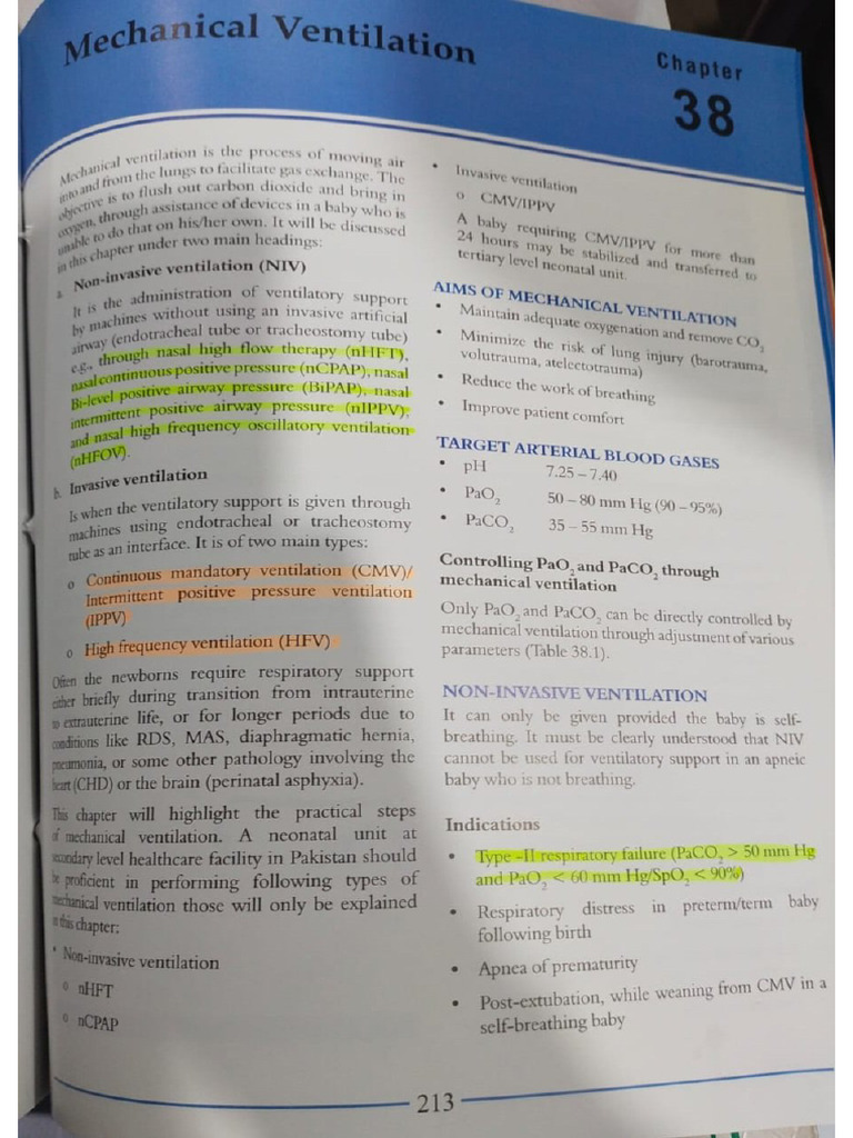 Mechanical Ventilation | PDF