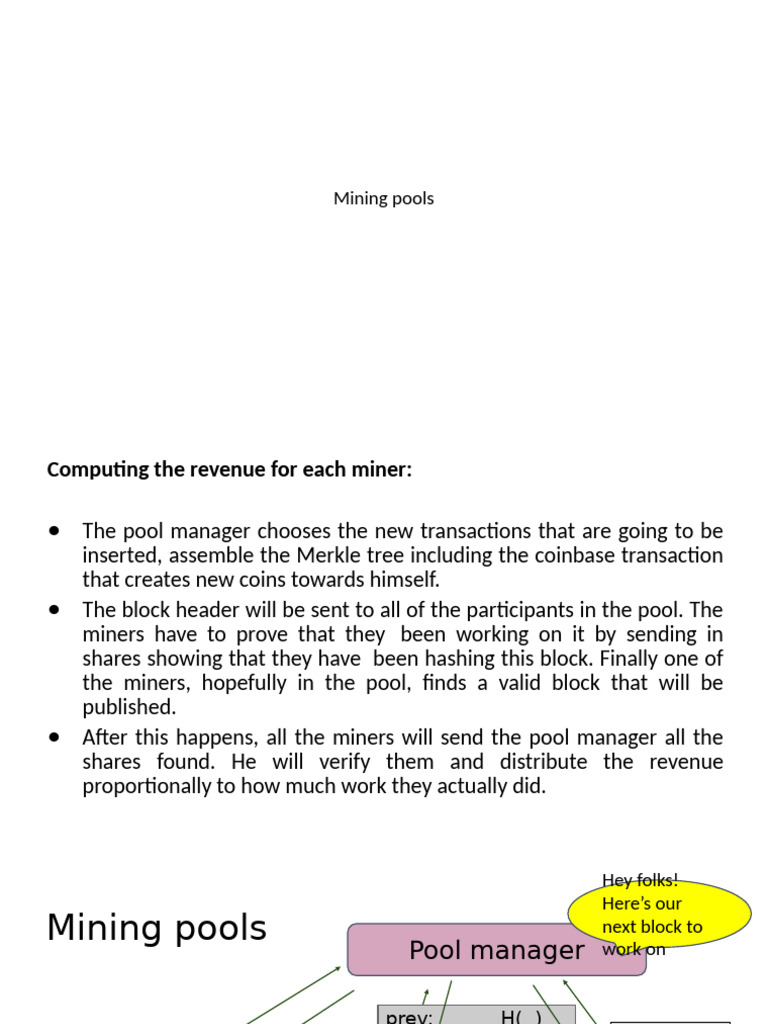 Understanding Bitcoin Mining Pool Models | PDF