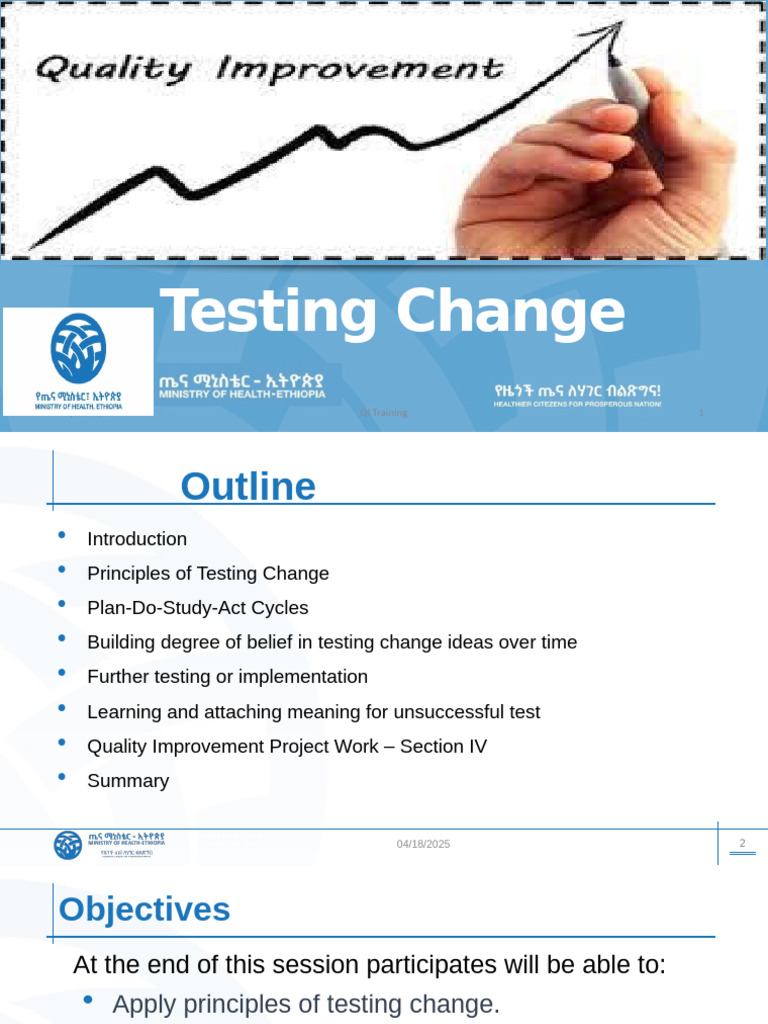 Testing Change with PDSA Cycles Guide | PDF | Neonatal Intensive Care Unit