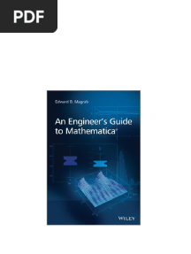 An Engineer s Guide to Mathematica 1st Edition Edward B. Magrab download