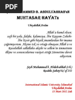 ŞEYH MUHAMMED BİN ABDULVEHHAB VE HAYATI-ubeydullah Arslan