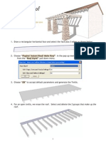 Create a Wall Trellis in SketchUp