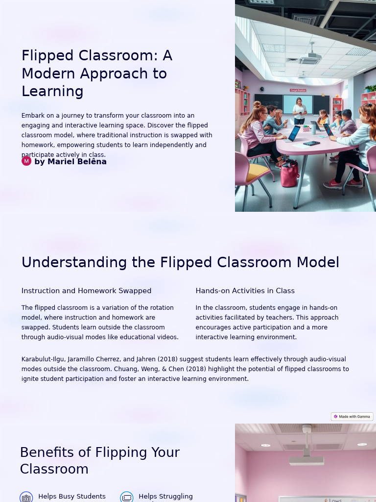 Flipped Classroom: Transform Learning Today | PDF | Classroom | Teachers