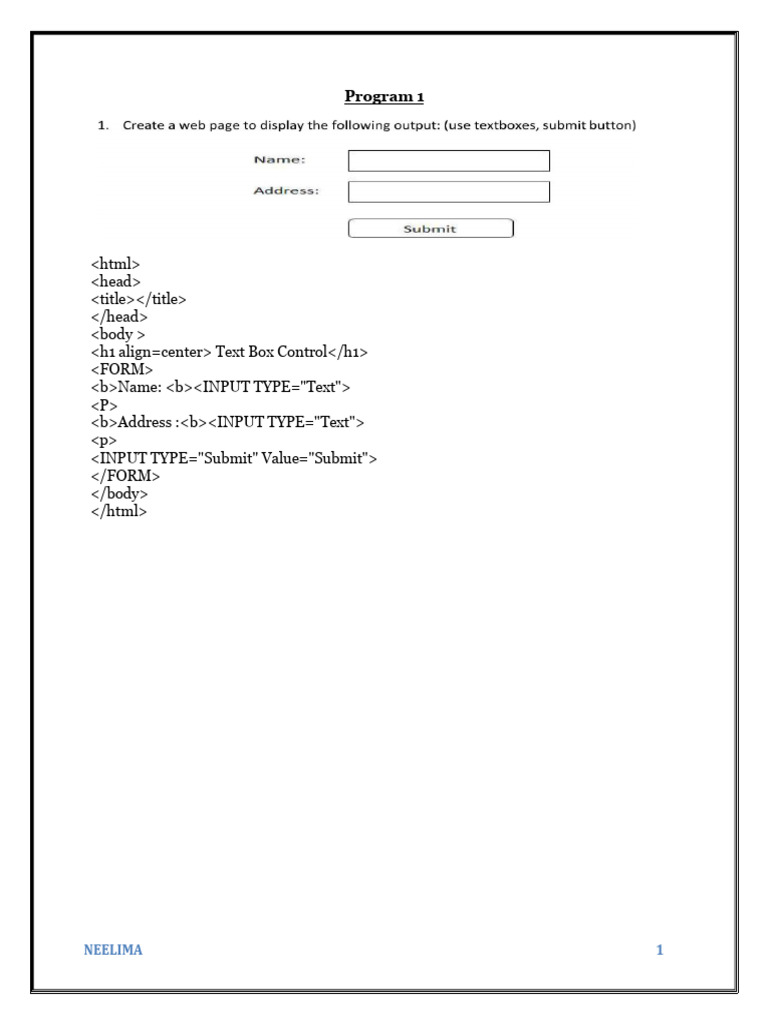 HTML Programs for Web Development | PDF | Computing | Marketing