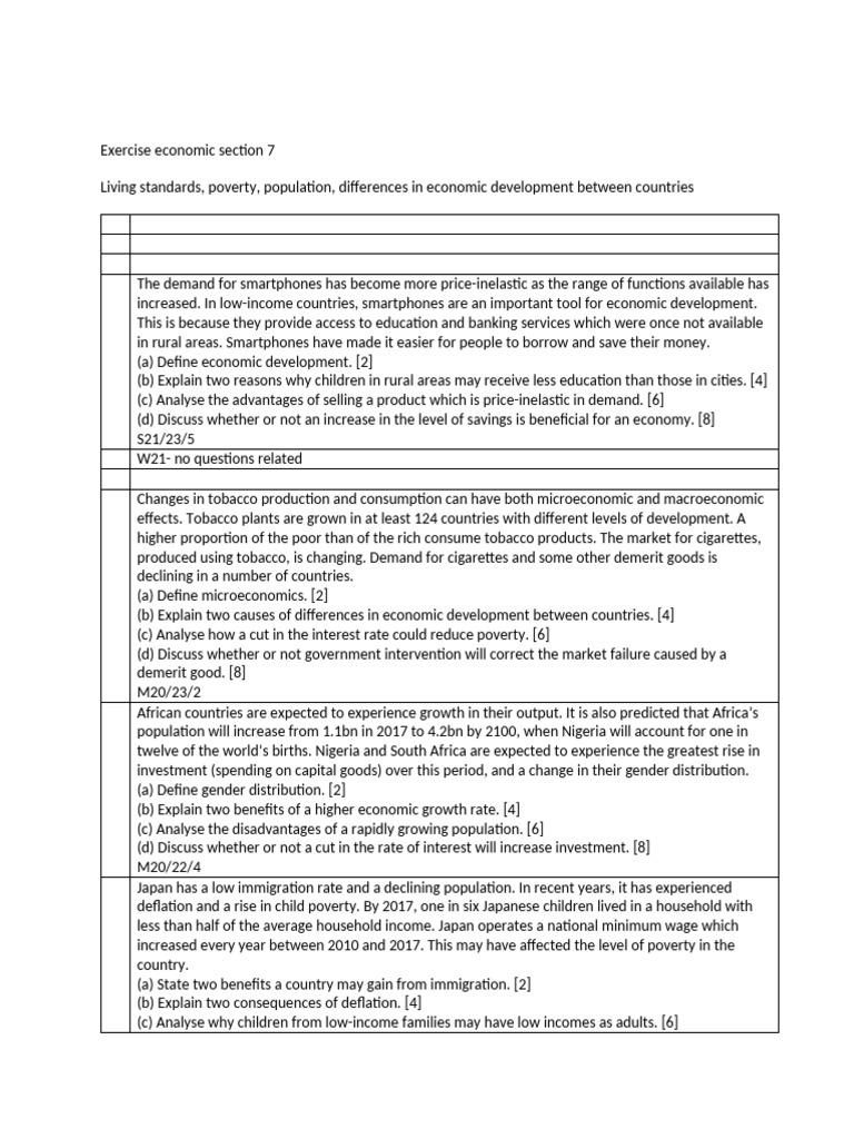 Economic Development and Population Dynamics | PDF | Exchange Rate ...