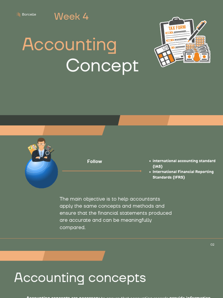 Key Accounting Concepts Explained | PDF | Debits And Credits | Going ...