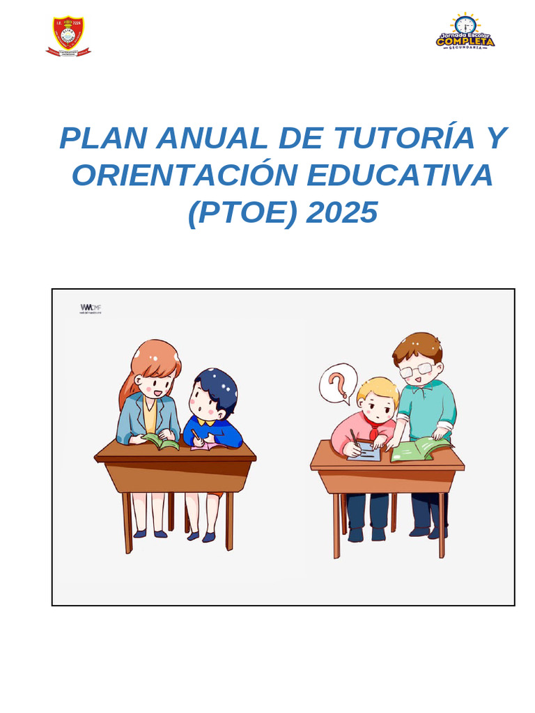 Plan de Tutoría y Convivencia 2025 | PDF | Enseñando | Planificación