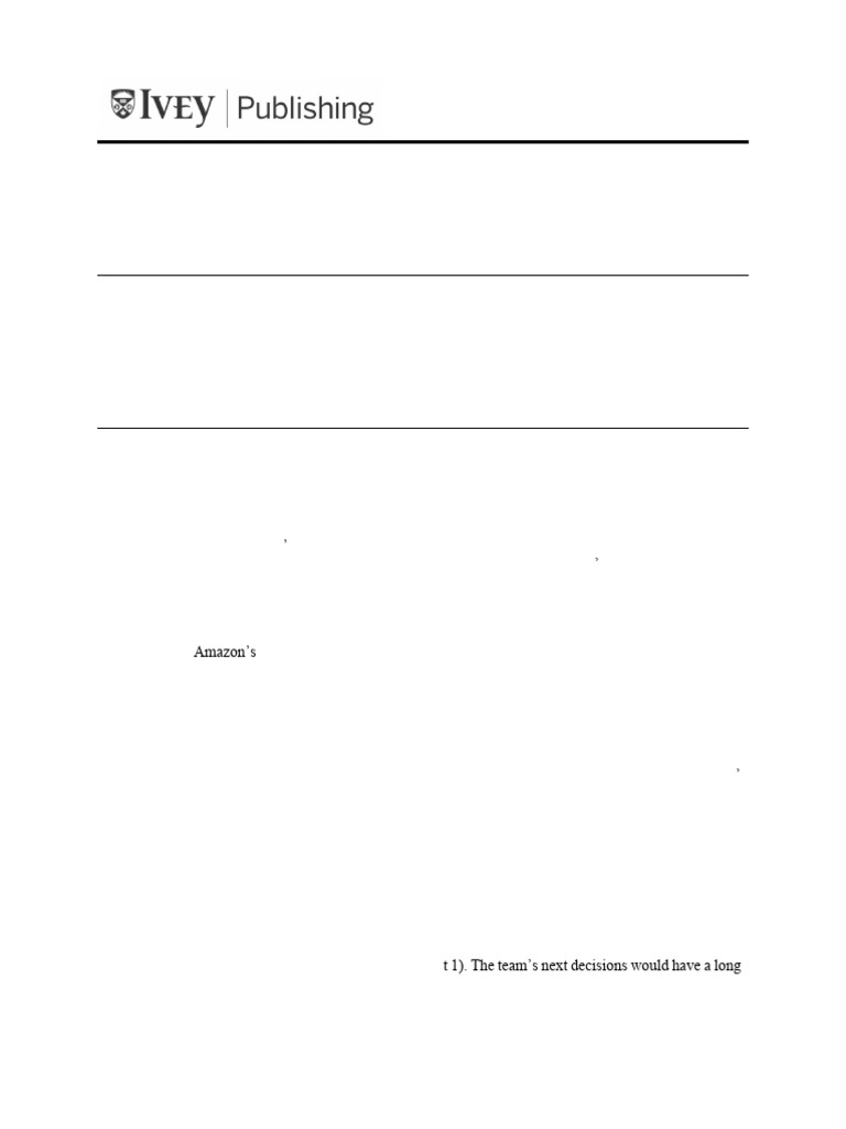 EDI at Amazon Case Study | PDF | Employment | Recruitment