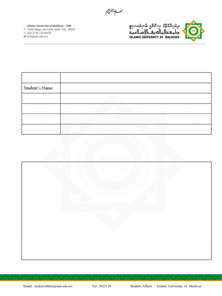 Master Research Concept Paper Template | PDF