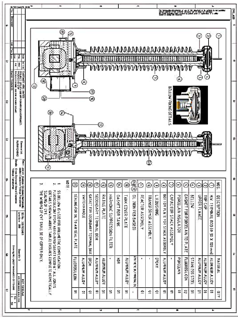 CVT Drawing | PDF