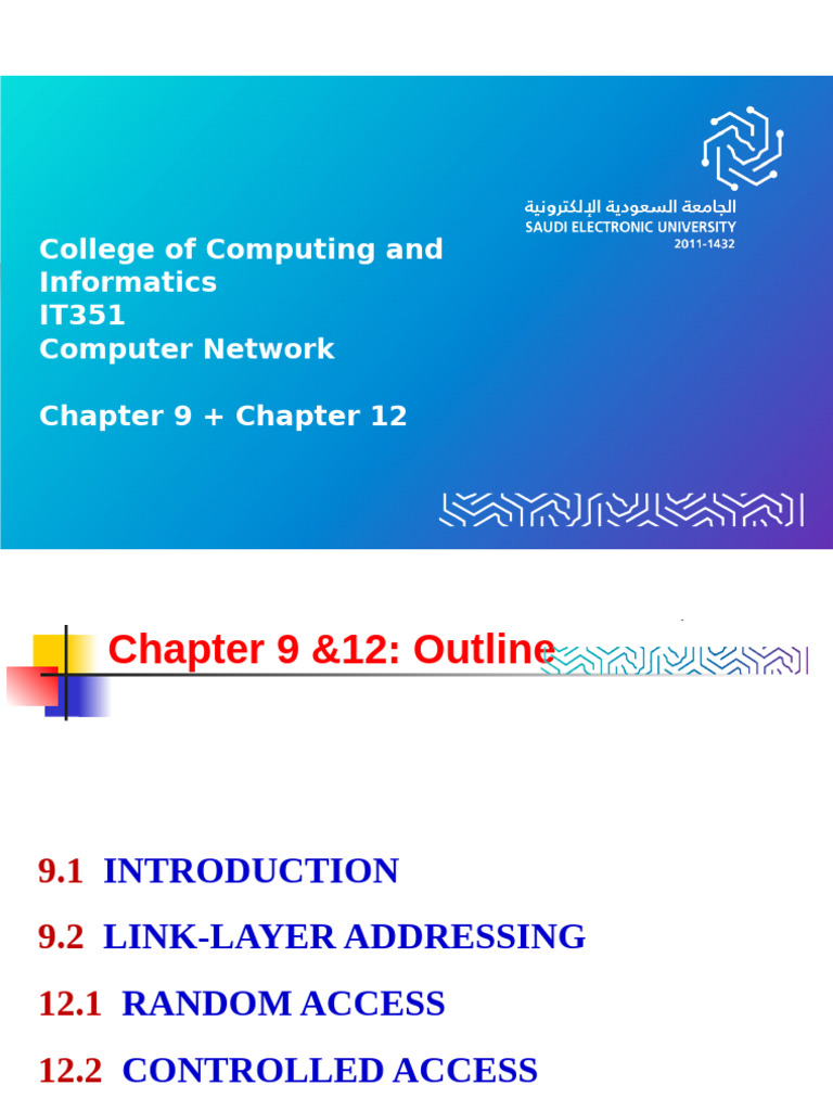 Computer Network Link-Layer Protocols | PDF | Channel Access Method ...