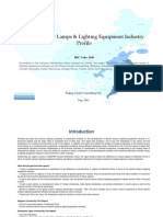 China Electric Lamps Lighting Equipment Industry Profile Isic3150