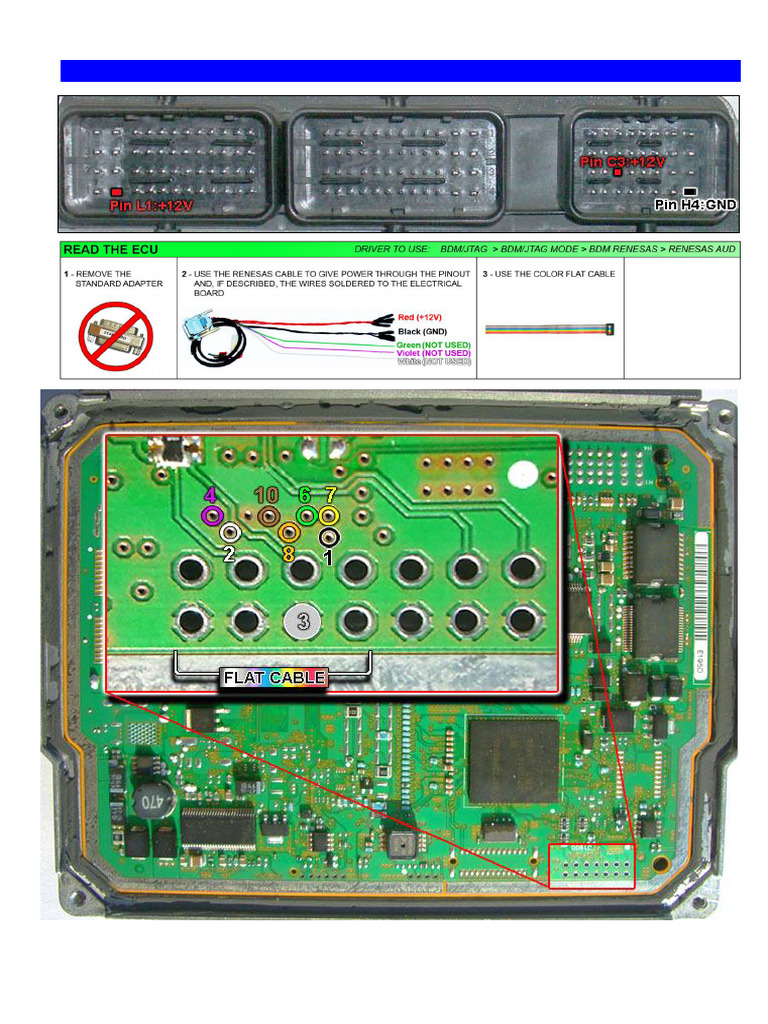 Renesas Psa Delphi Dcm3.4 | PDF