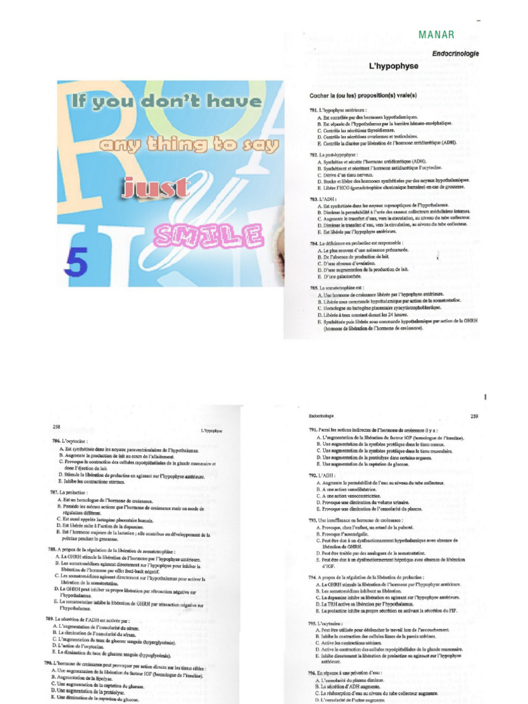 %E2%88%86%20Endoc%20qcm%20livre%20Helmi | PDF