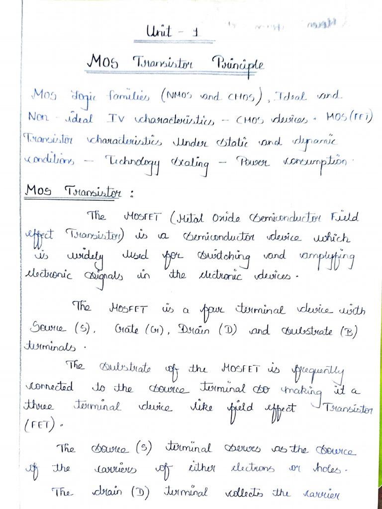 Dr. P. Vanitha Ec3552 - Vlsi and Chip Design | PDF | Electrical ...