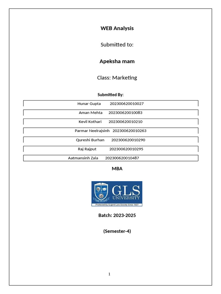 Website Analysis Ppprroooject-2 | PDF | Search Engine Optimization ...
