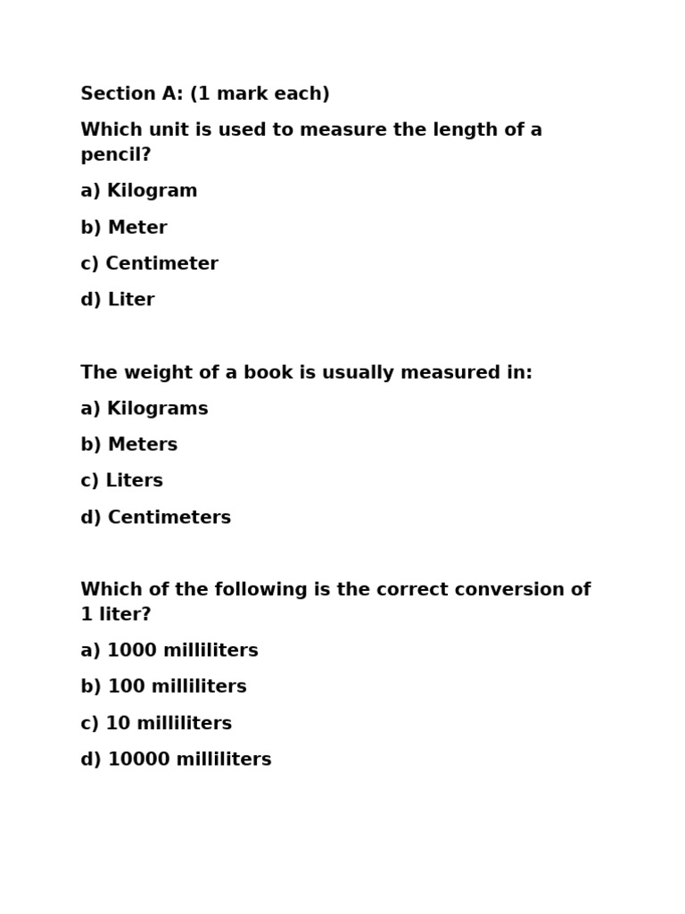 Measurement Conversions and Units | PDF