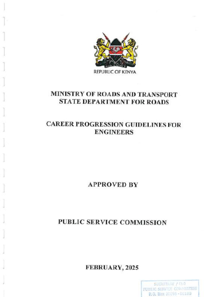 Career Progression Guidelines For Engineers Approved - Compressed | PDF