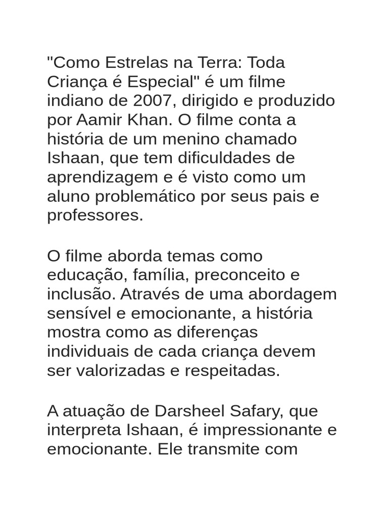 Análise do Filme 