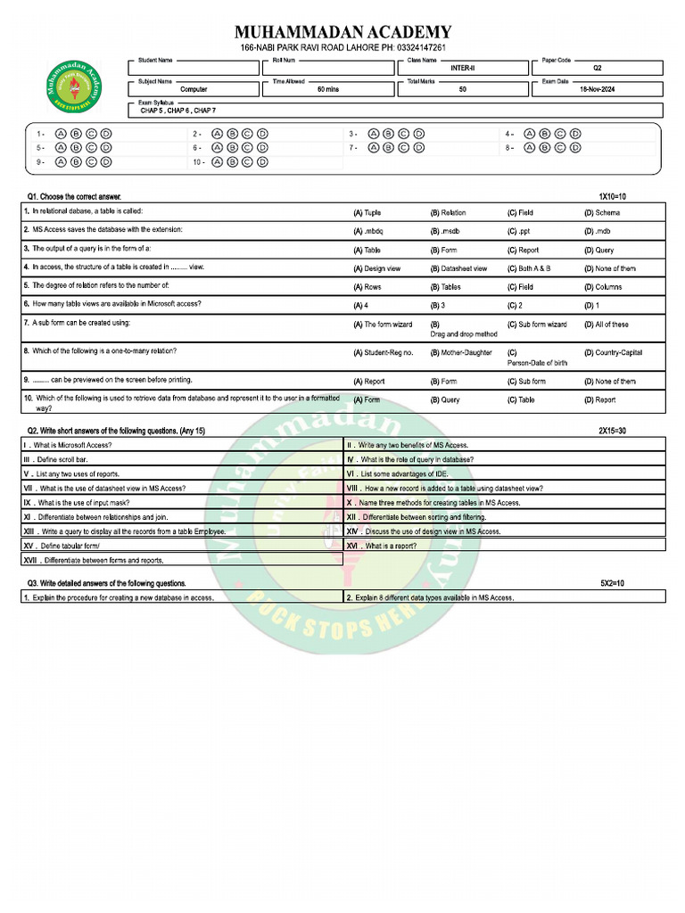 Comp Ii Q2 | PDF