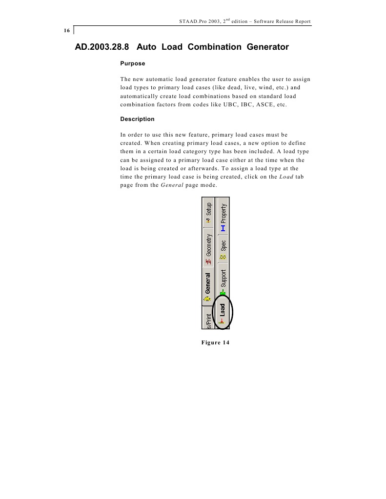 Auto Load Combination Generator PDF Computer Programming Software