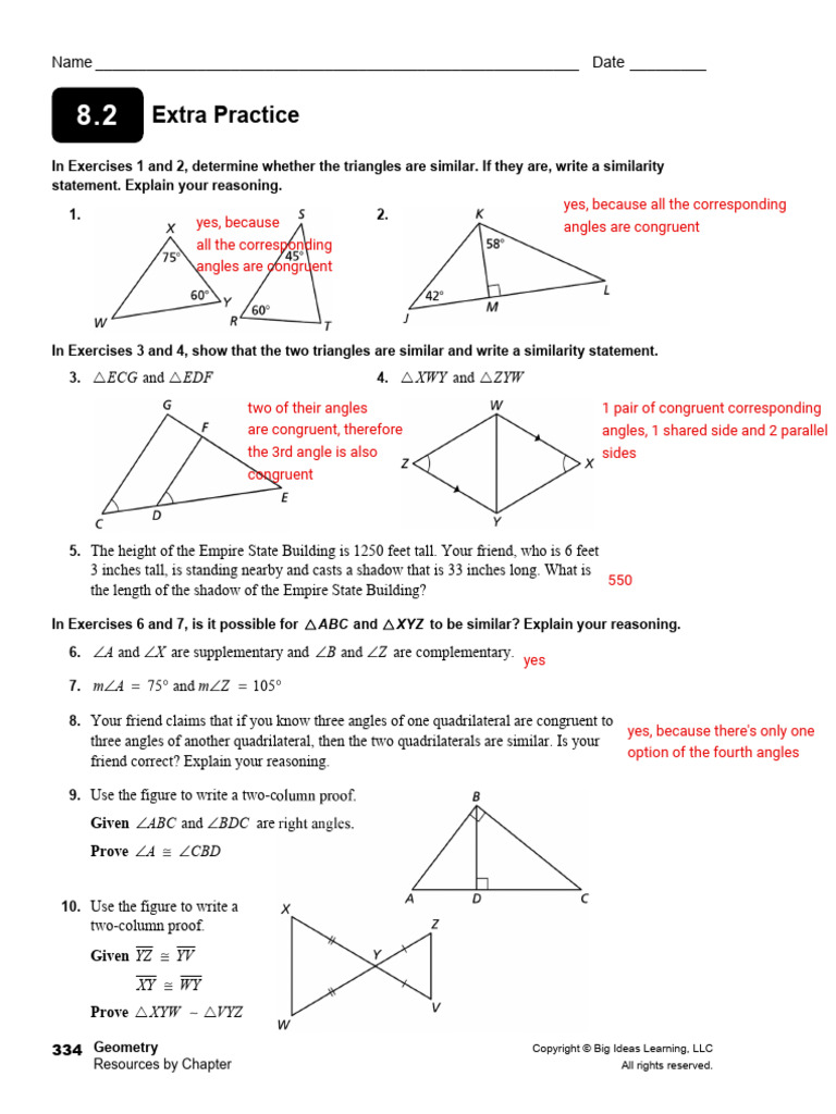 Kami Export - Sophia Chee - 8.2 Extra Practice & Puzzle Time | PDF ...