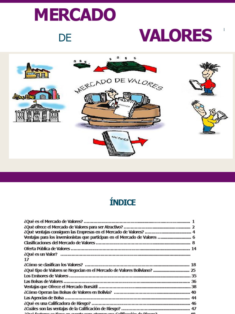 Tema 4 Mercado de Valores PDF | PDF | Compartir (Finanzas) | Bolsa