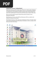 Datastream Advance: Getting Started: Click "Advanced 4.0" Icon at The Dedicated Workstation To Begin