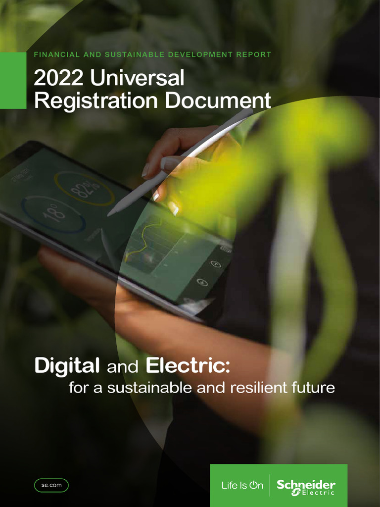 Schneider Electric Universal Registration 2022 | PDF | Energy ...