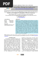 Biodiversity Alternaria | PDF | Taxonomy (Biology) | Phylogenetics