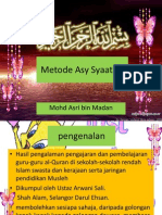 Metode Asy Syaathir