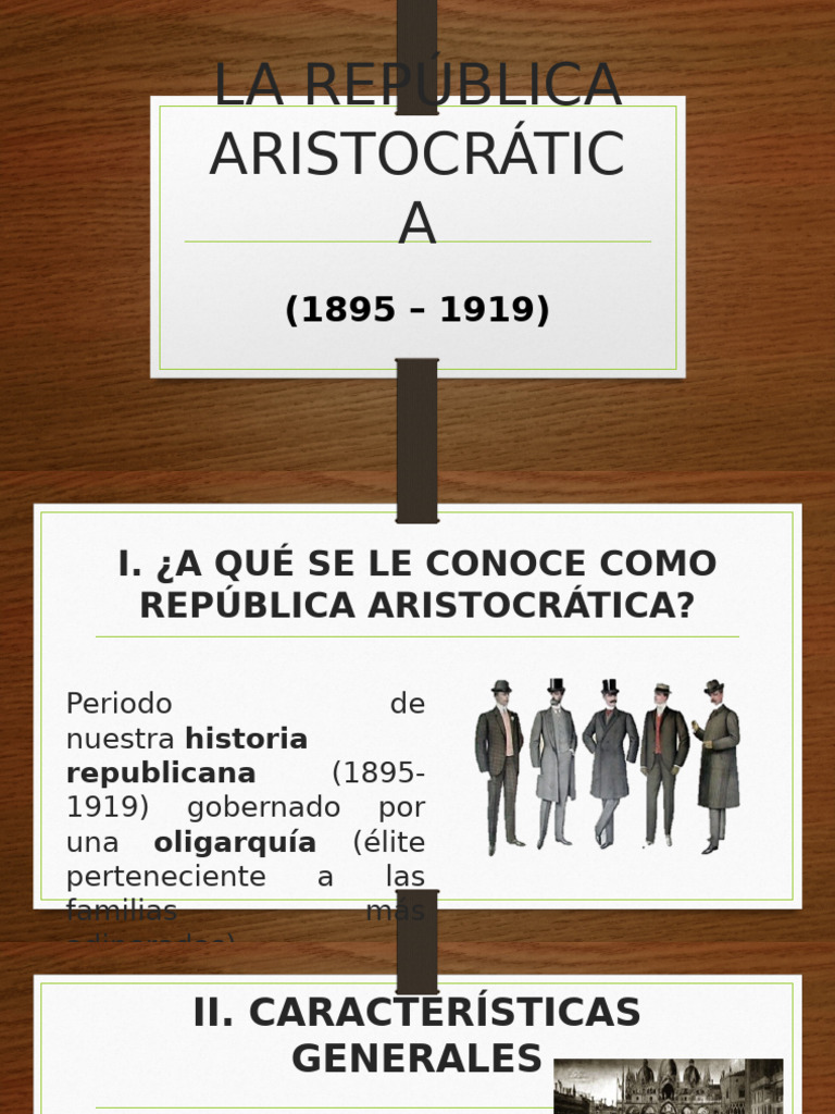 República Aristocrática I | PDF | Economias