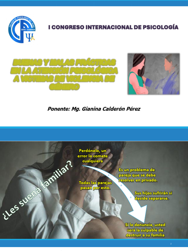 Buenas y Malas Prácticas en Violencia de Género | PDF | Violencia ...