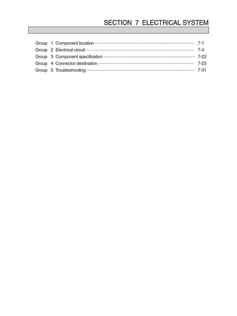 Electrical System Component Guide | PDF | Switch | Electrical Connector