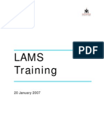 Lams Training: 20 January 2007