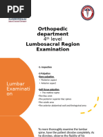 Palpation Techniques for Lower Extremities | PDF | Foot | Knee