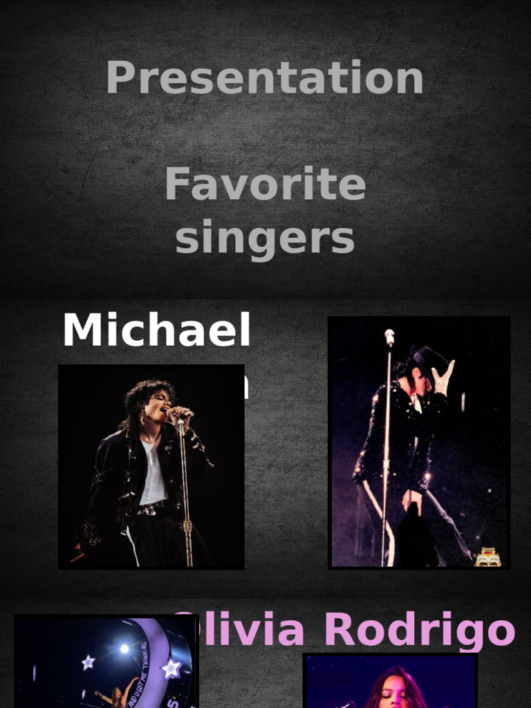 Favorite Singers | PDF