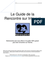 Le Guide de La Rencontre Sur Internet - Kelrencontre