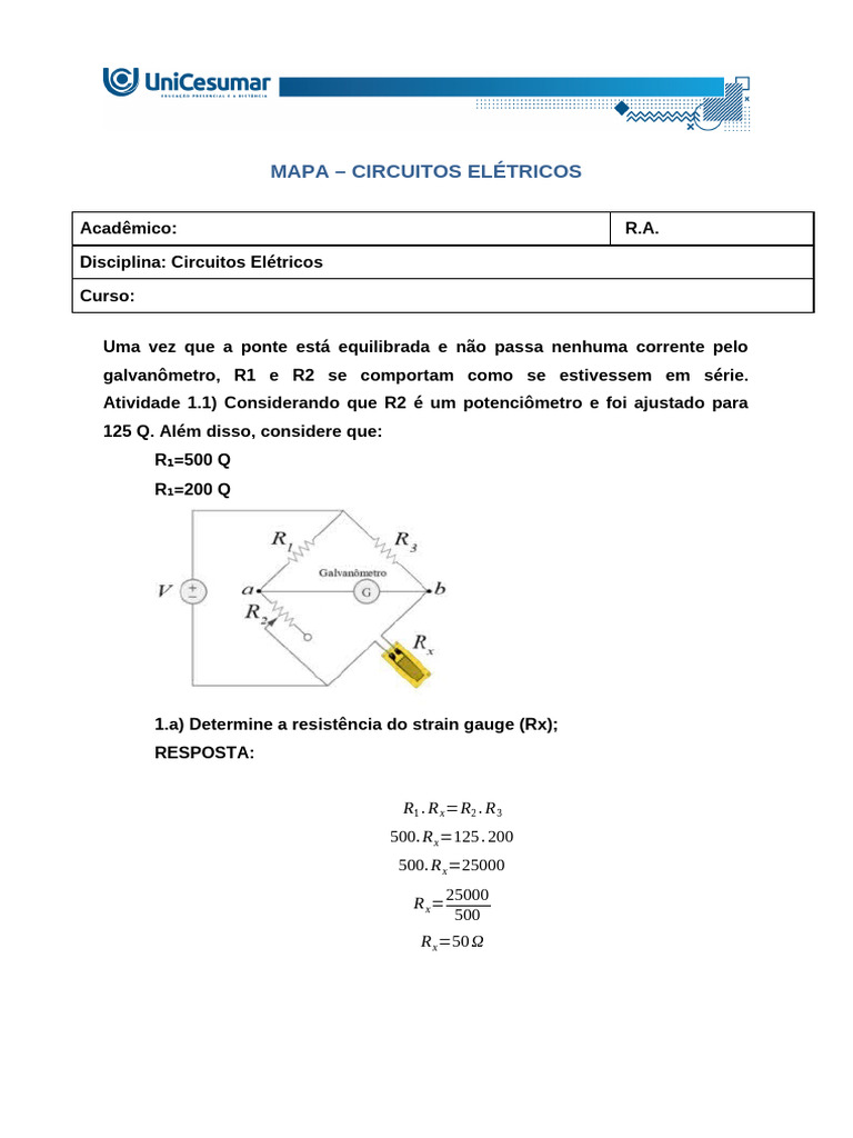 Análise de Circuitos Elétricos e Teoremas | PDF | Rede elétrica ...