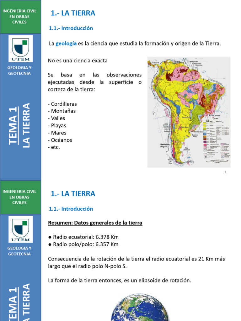 Datos Esenciales sobre la Tierra | PDF | Temblores | Geología
