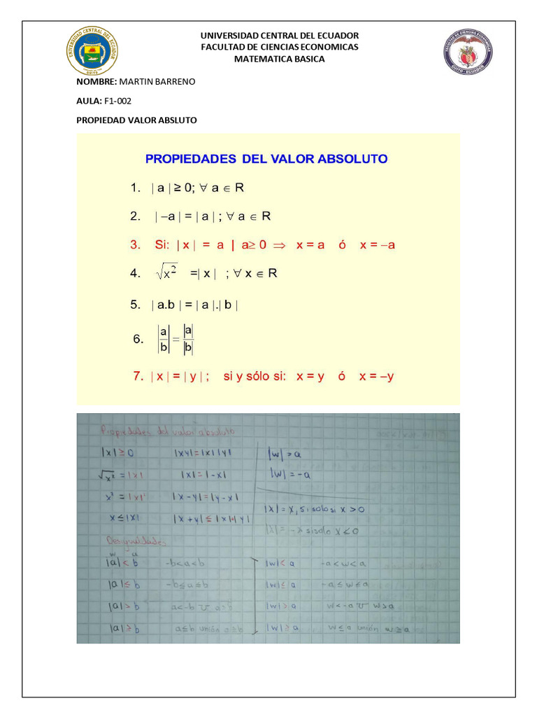 Valor Absoluto | PDF