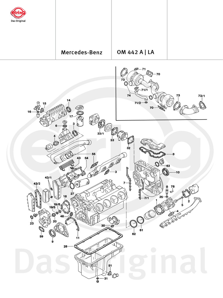 Mercedes-Benz Om 442 A - La | PDF