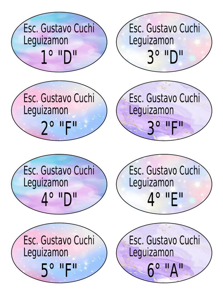 Grados Escuela | PDF